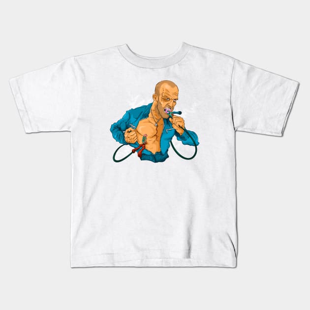 Crank: High Voltage Kids T-Shirt by danpritchard